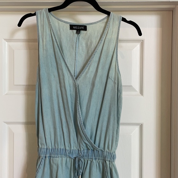 Chambray soft romper - Picture 2 of 3
